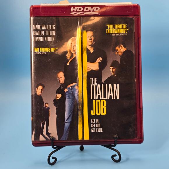 HD DVD The Italian Job – Action Heist Film, High Definition Format - Picture 1 of 3